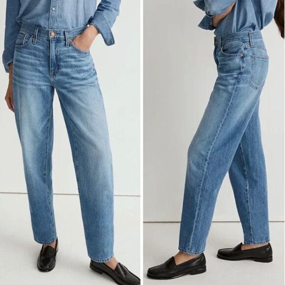 NEW Madewell The Slouchy Boyjean Rosewell Wash, 33 - Picture 2 of 16